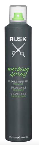 Rusk Working Spray Medium Hold 332 ML