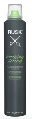 Rusk Working Spray Medium Hold 332 ML Rusk Working Spray Medium Hold 332 ML