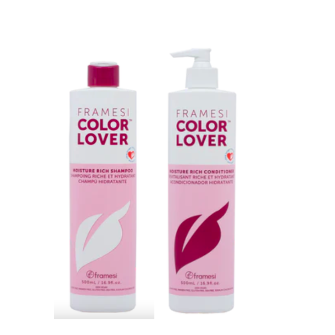 Framesi Color Lover Moisture Rich  Shampoo  &amp; conditioner 500 ML