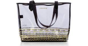 Joico Transparent Black Bag