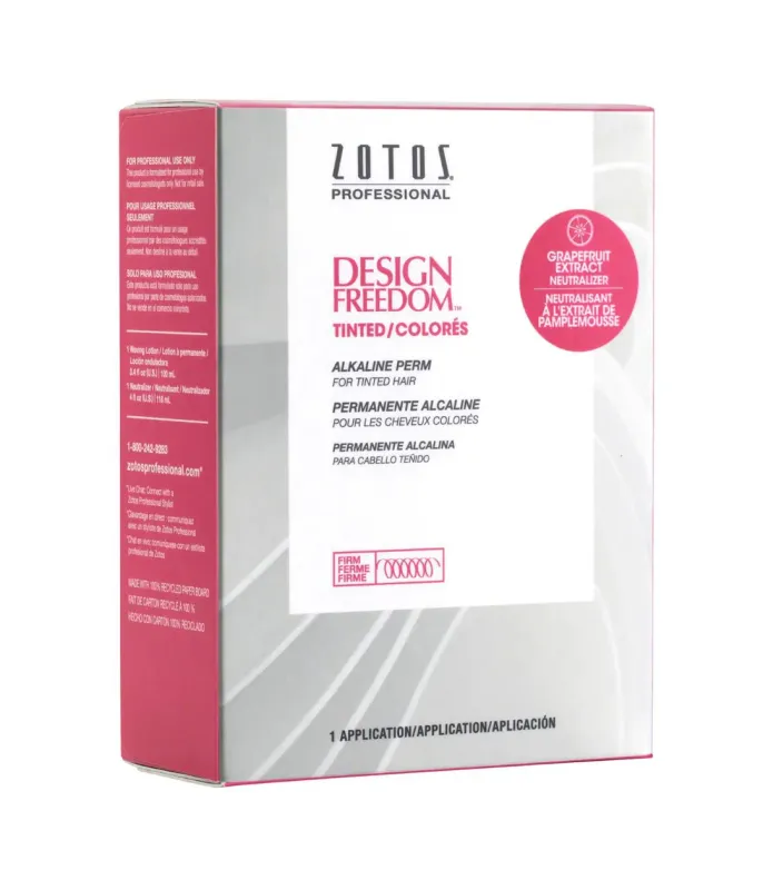 Zotos Design Freedom Tinted Alkaline Perm Zotos Design Freedom Tinted Alkaline Perm
