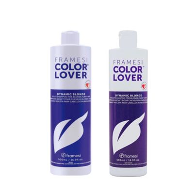 Framesi Color Lover Dynamic Blond shampoo &amp; conditioner 500 ml x 2