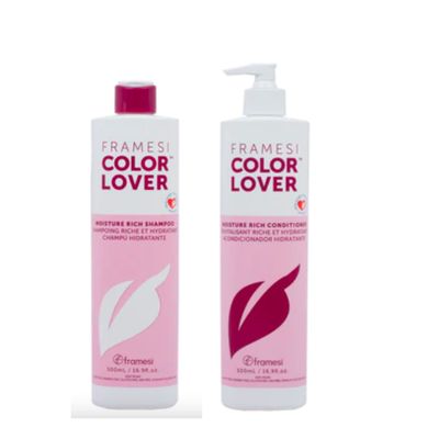 Framesi Color Lover Moisture Rich  Shampoo  &amp; conditioner 500 ML