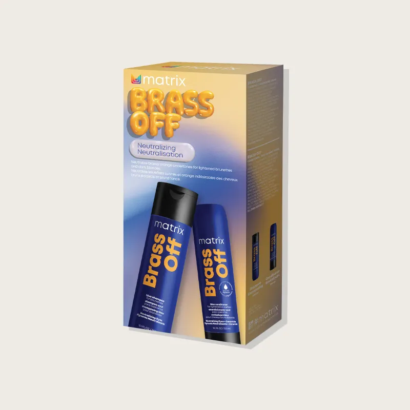 Matrix Total Result Brass Off Shampoo &amp; Conditioner Duo (300 ml x 2)