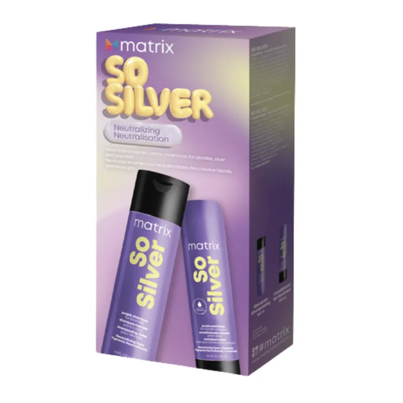 Matrix So Silver Shampoo & Conditioner Duo (300 ml x 2) Matrix So Silver Shampoo & Conditioner Duo (300 ml x 2)