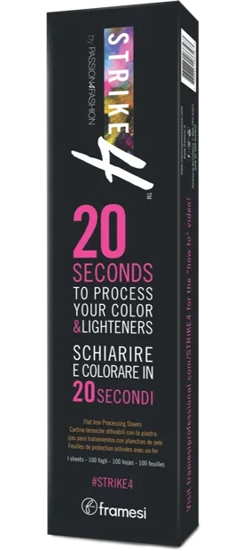 Framesi Flat iron processing Sheets - 100 count (Damaged package)