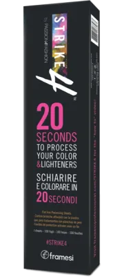 Framesi Flat iron processing Sheets - 100 count (Damaged package)