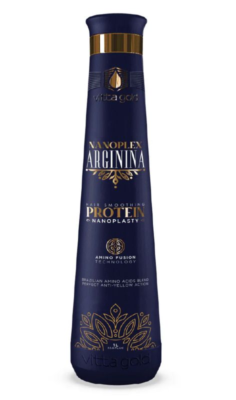 Nanoplex Arginina™ Hair Straightening Nanoplastia Protein 1L/1000ml (33.8 fl. oz)