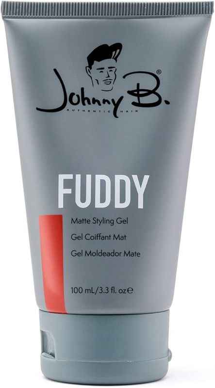 JOHNNY B. Fuddy Strong Professional Matte Hair Styling Gel 3.3 oz