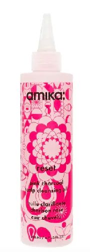 Amika Reset Pink Charcoal Scalp Cleansing Oil 6.76oz