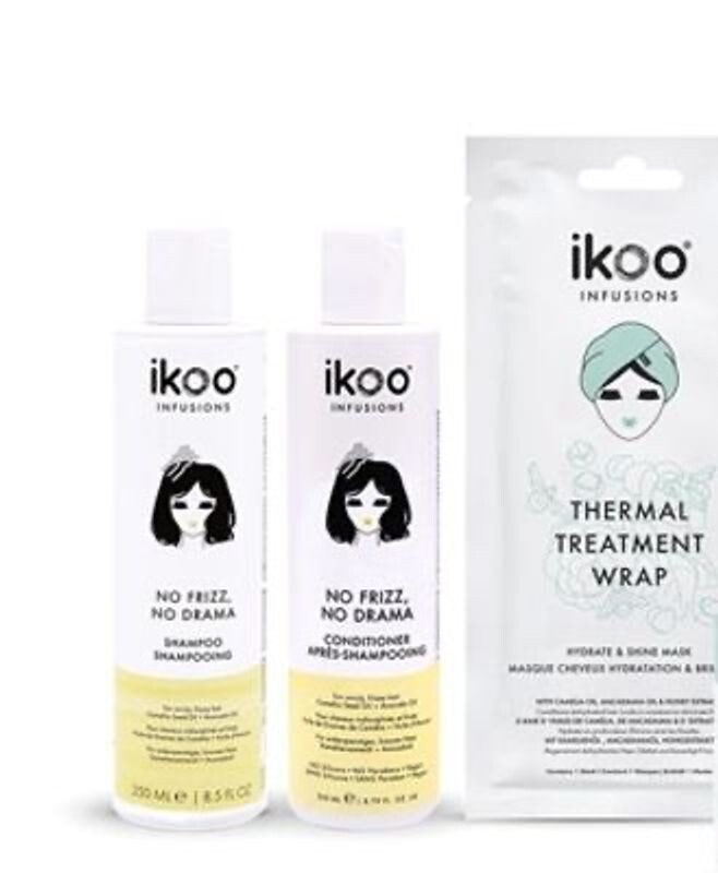 Ikoo No Frizz No Drama Infusions Kit (10oz + 10oz +1oz)