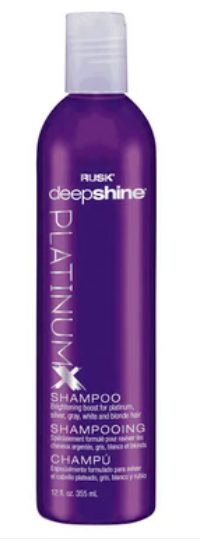 Rusk Platinum X Deep Shine Shampoo 12oz