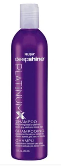 Rusk Platinum X Deep Shine Shampoo 12oz