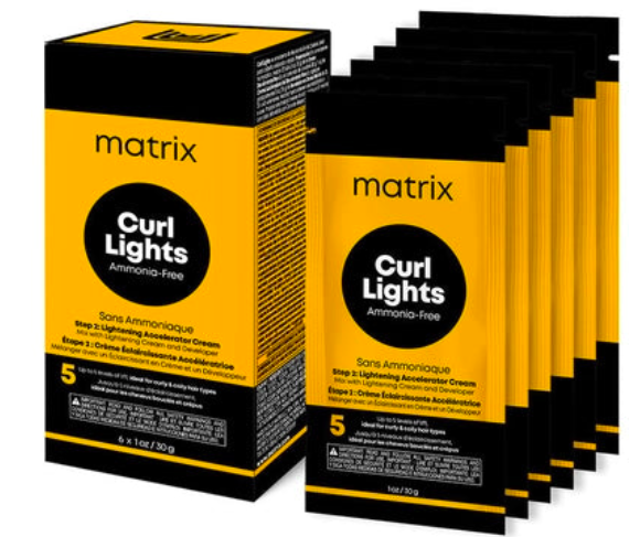 Matrix Curl Lights Amonia Free (Step 2) 6 X 1oz