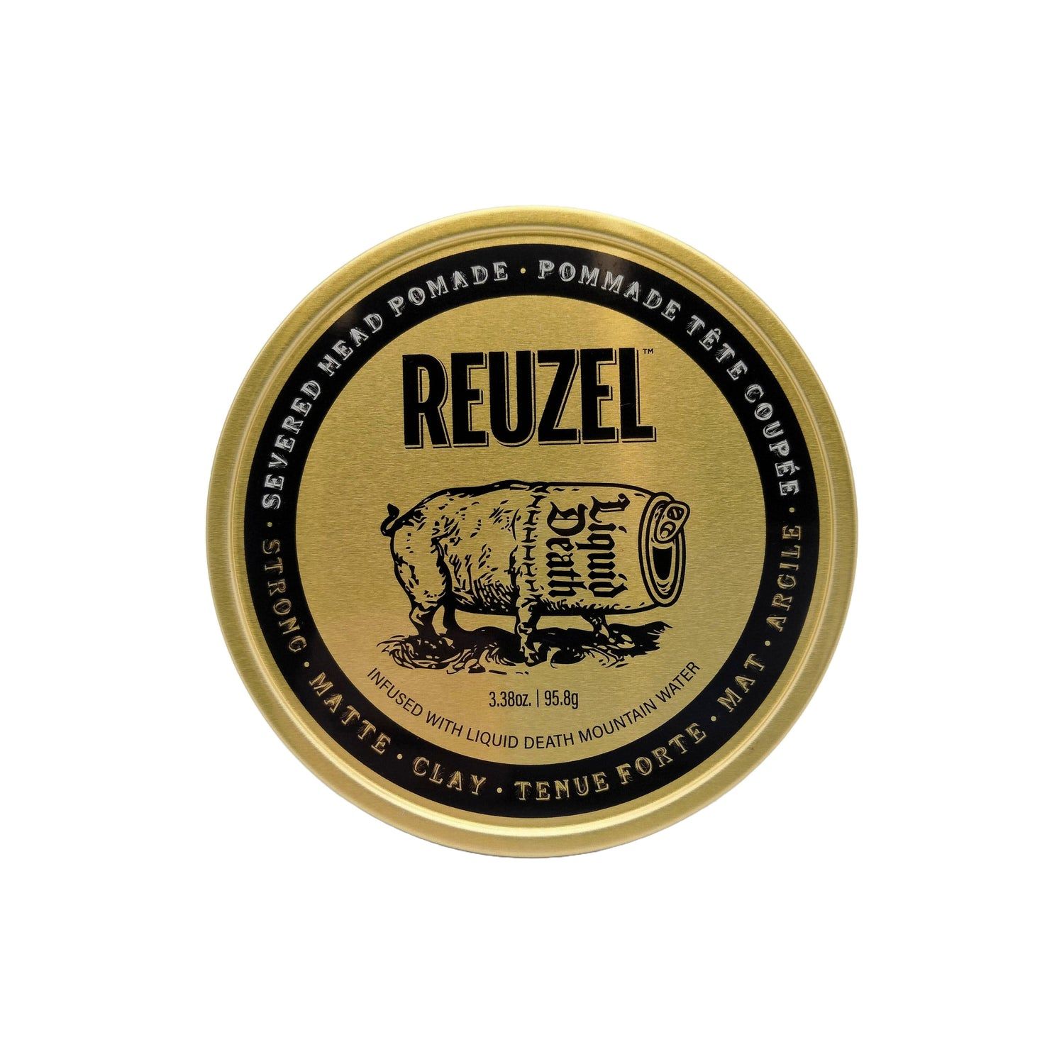 Reuzel Severed Head Pomade Strong Matte Clay 3.12oz
