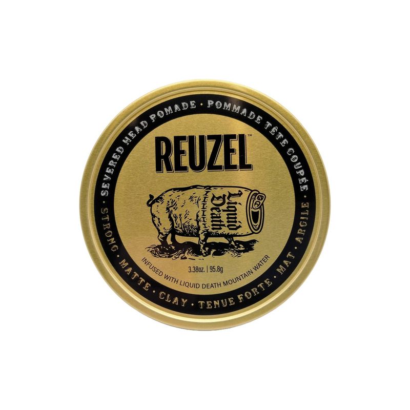 Reuzel Severed Head Pomade Strong Matte Clay 3.12oz