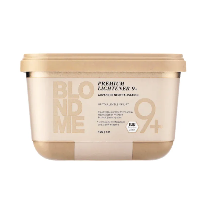 Schwarzkopf BlondMe Bleach: Advanced Neutralization Premium Lightener 9+ Powder 450g / 15.8oz
