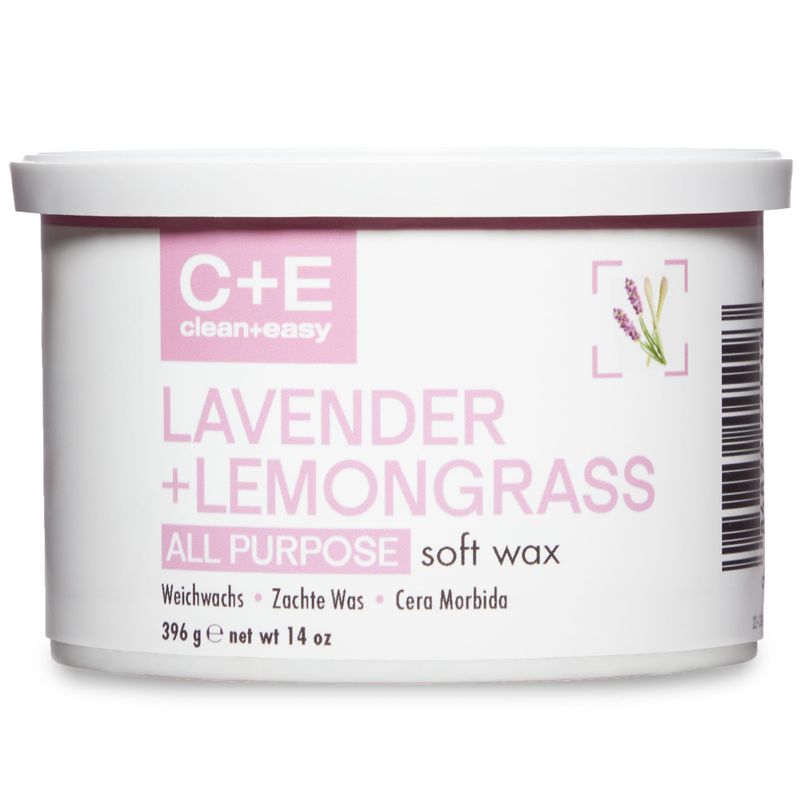 Clean + Easy Lavender + Lemongrass All Purpose Soft Wax 14oz