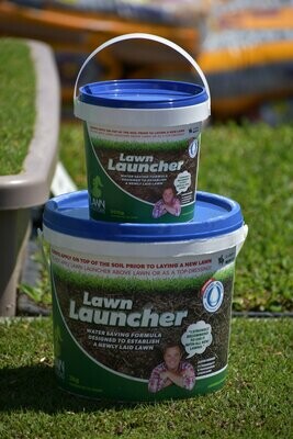 Lawn Launcher Lawn starter fertiliser.