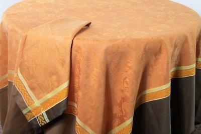 Tischdecke &amp; Servietten aus 100% Baumwolle