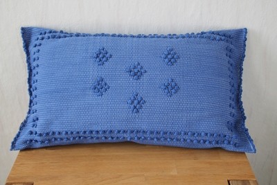 Kopfkissen 35X60 BLAU