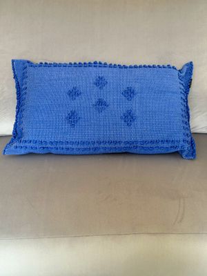 Kopfkissen 35X60 BLAU