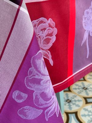 Tischdecke &amp; Servietten aus 100% Baumwolle