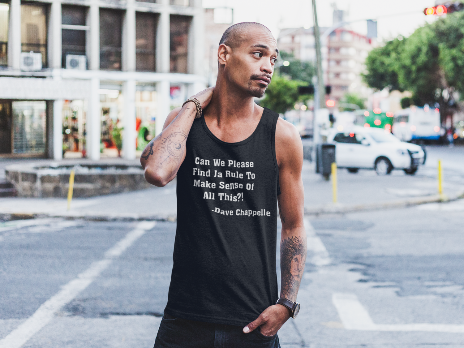 Dave Chappelle tank