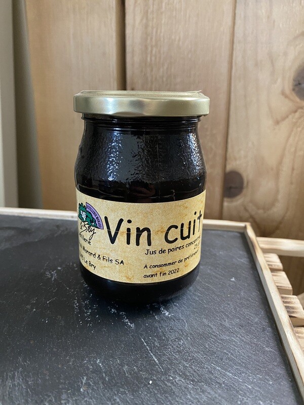 Vin cuit de poire 2.5dl