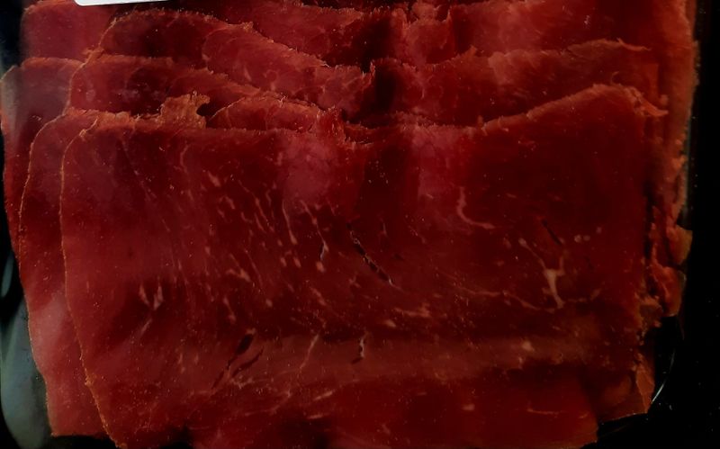 Viande séchée, poids env. 100g