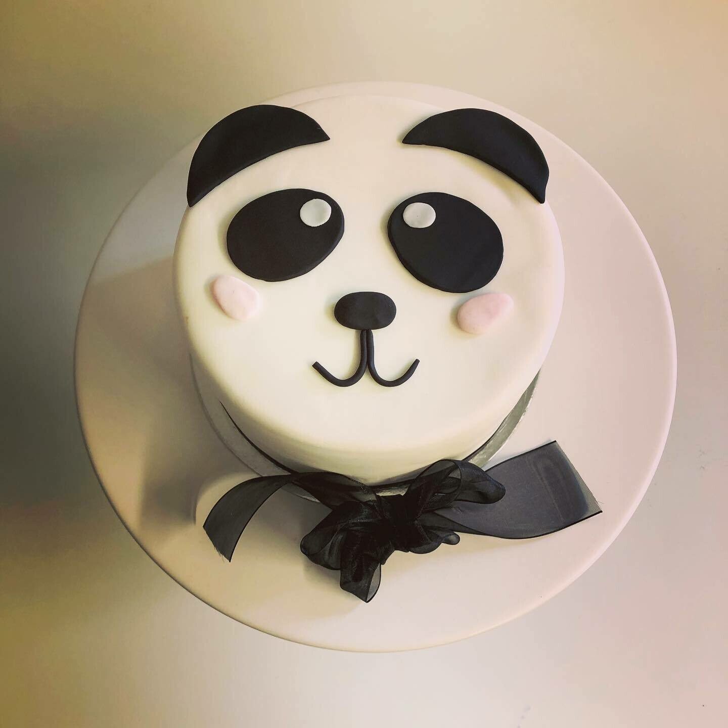 Panda Face Cake! Panda Face Cake!