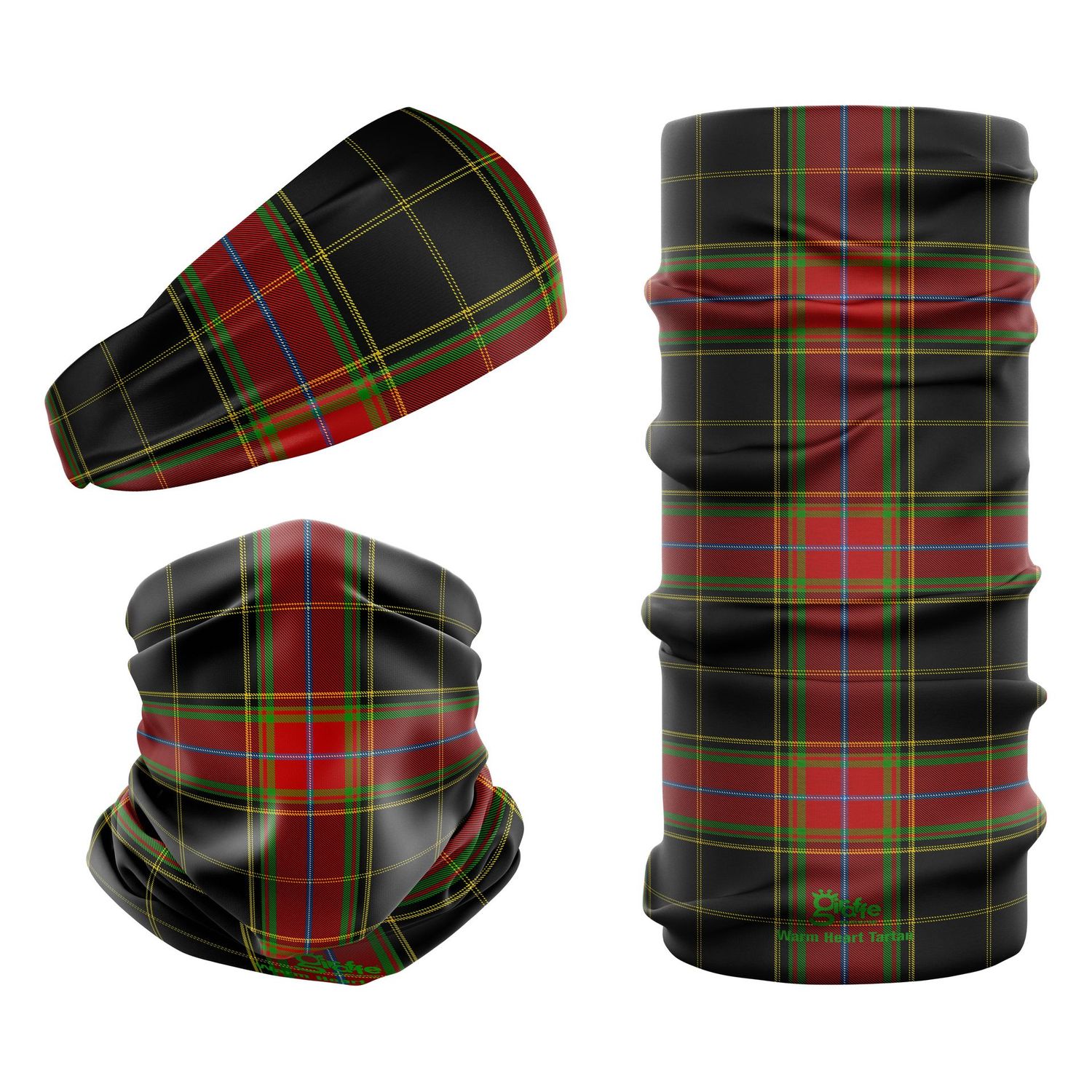 Warm Heart Tartan Snood