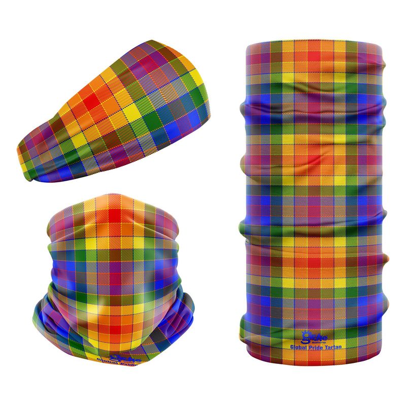 Global Pride LGBT Tartan Snood