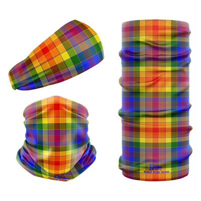 Global Pride LGBT Tartan Snood