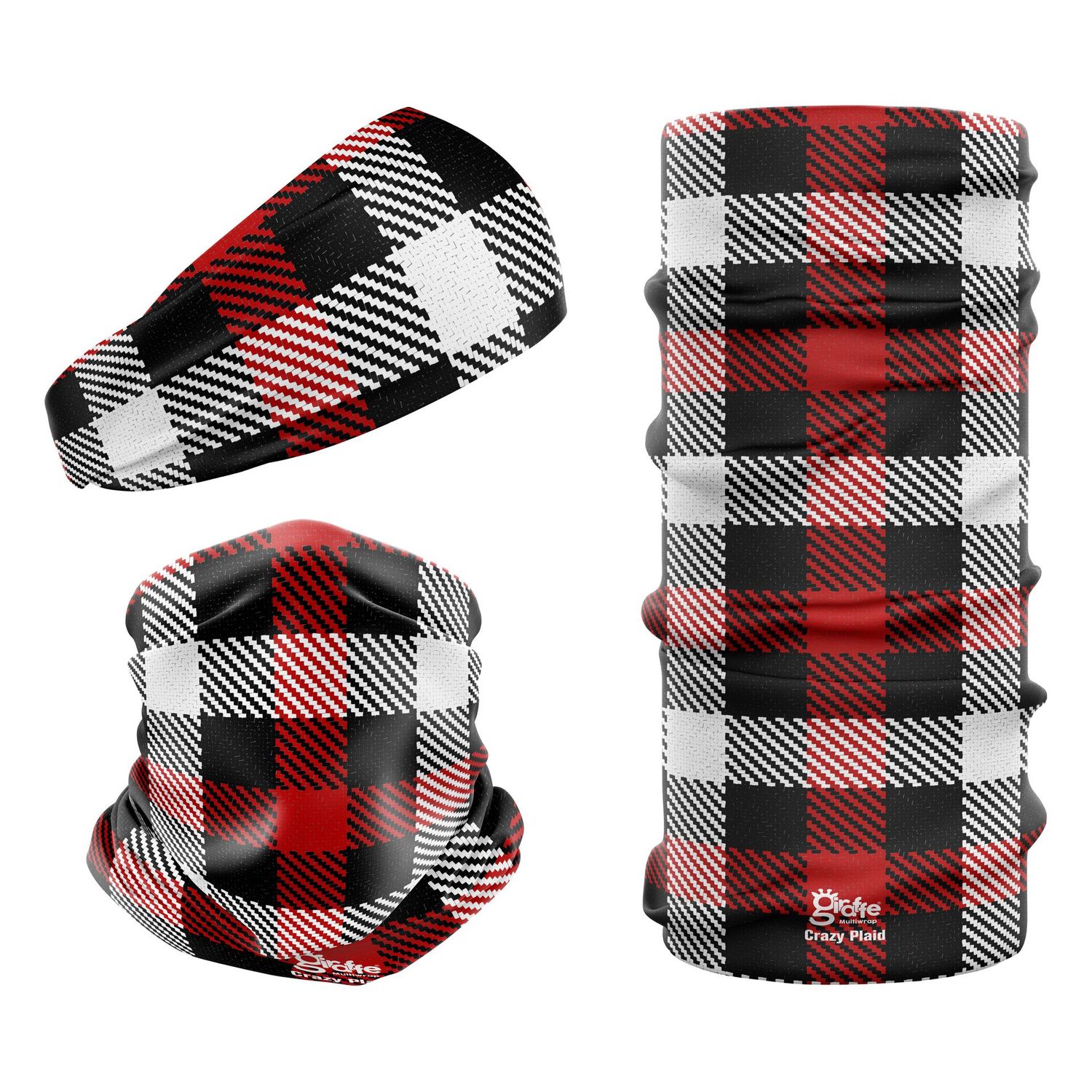 Crazy Plaid Tartan G-734 Snood
