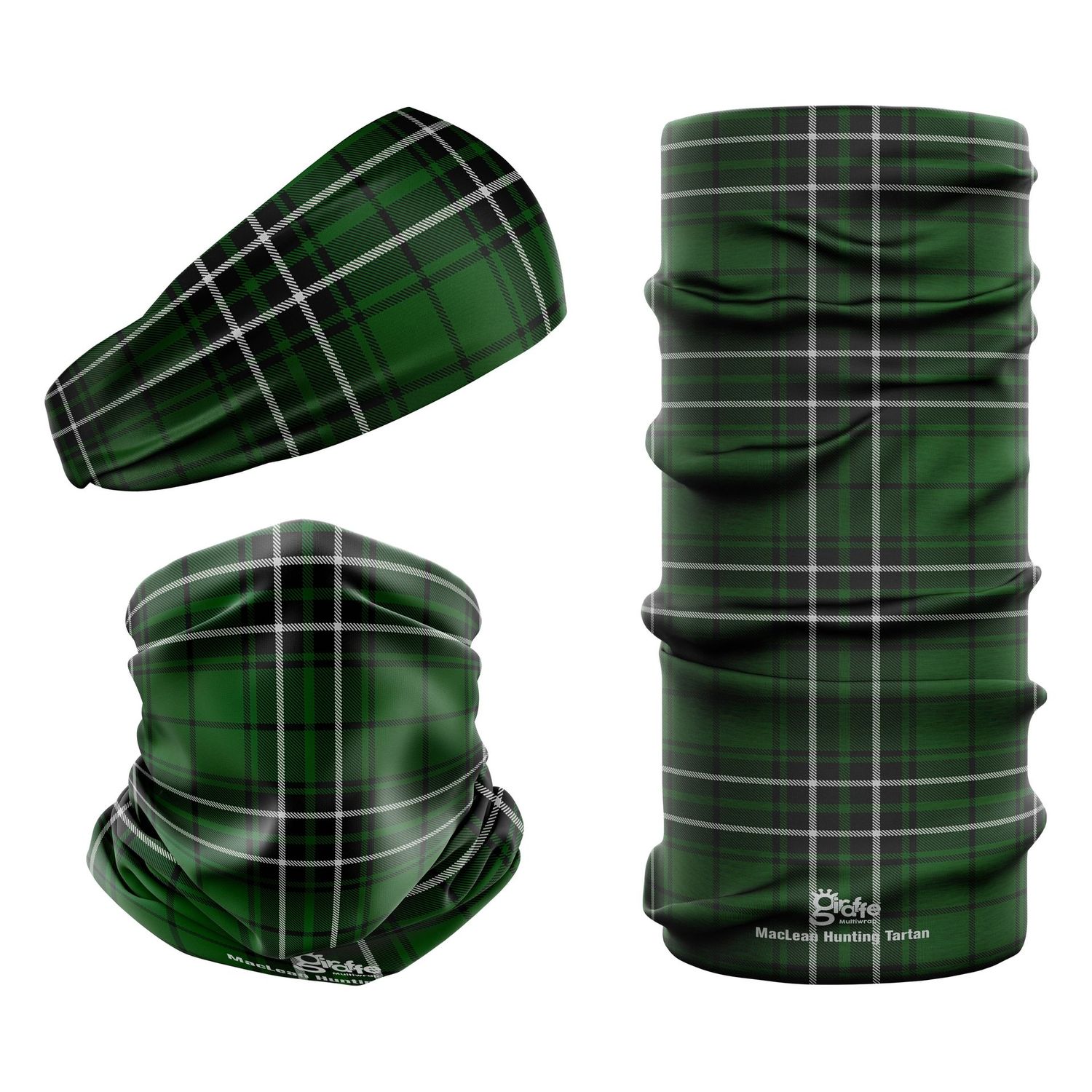 Maclean Hunting Tartan Snood
