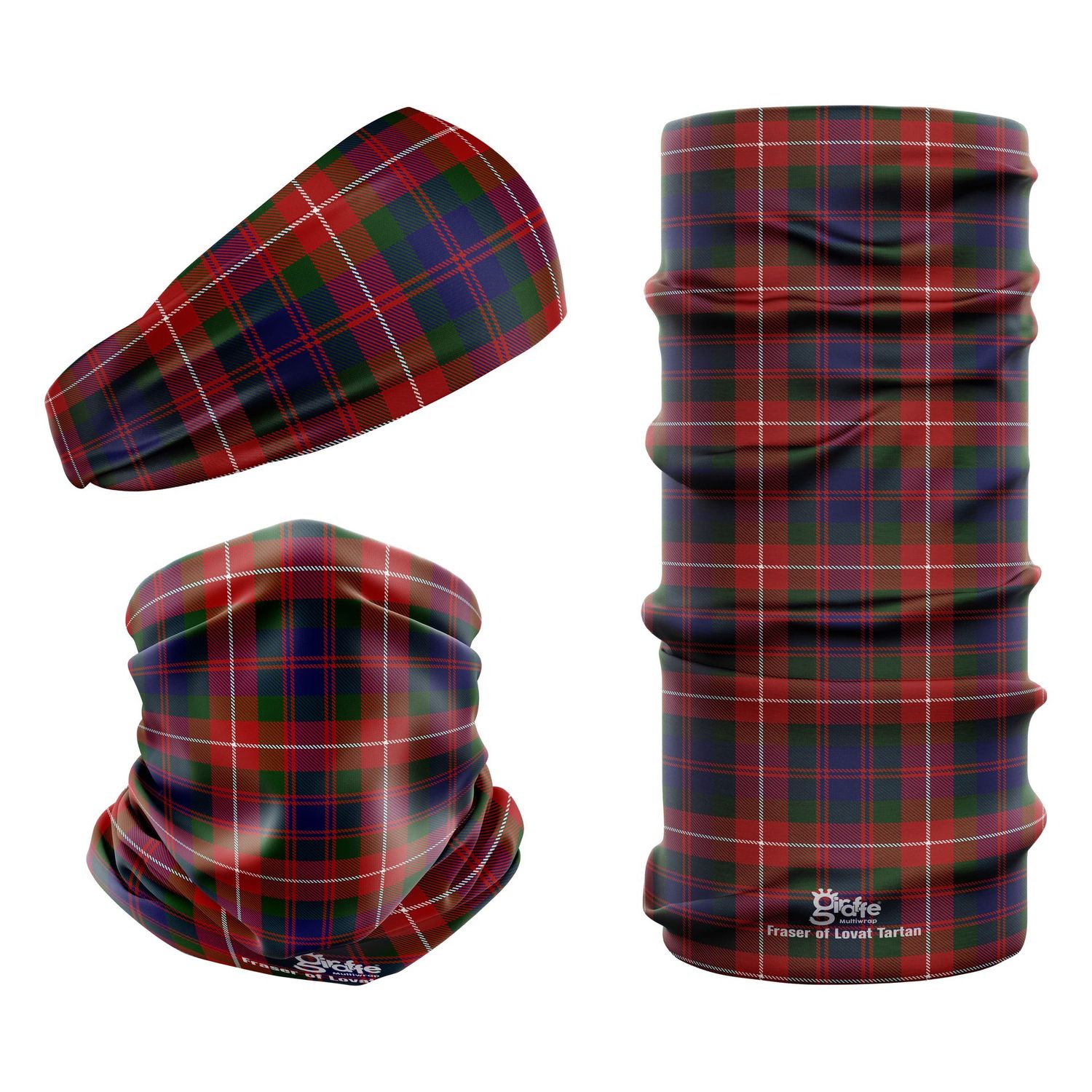 Fraser Of Lovat Tartan Snood