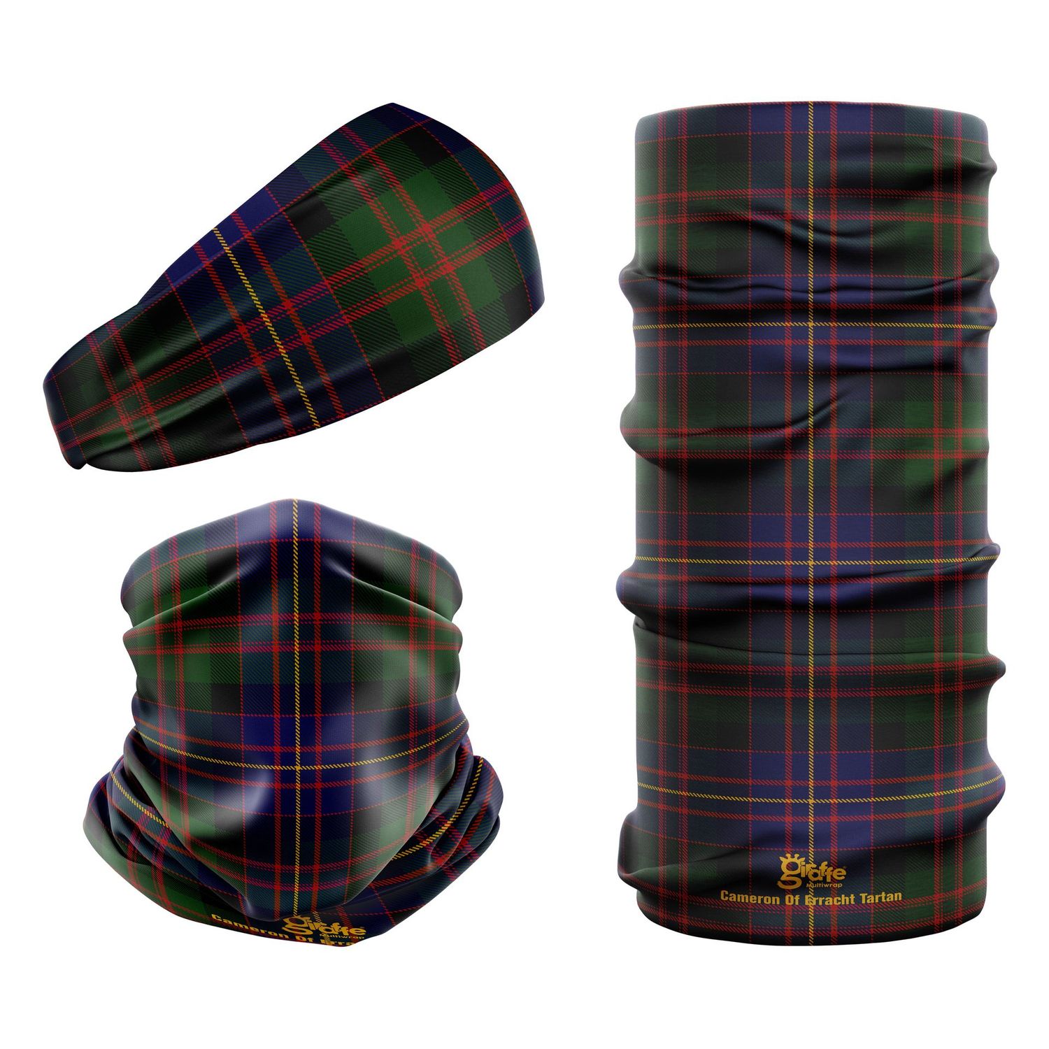 Cameron Of Erracht Tartan Snood