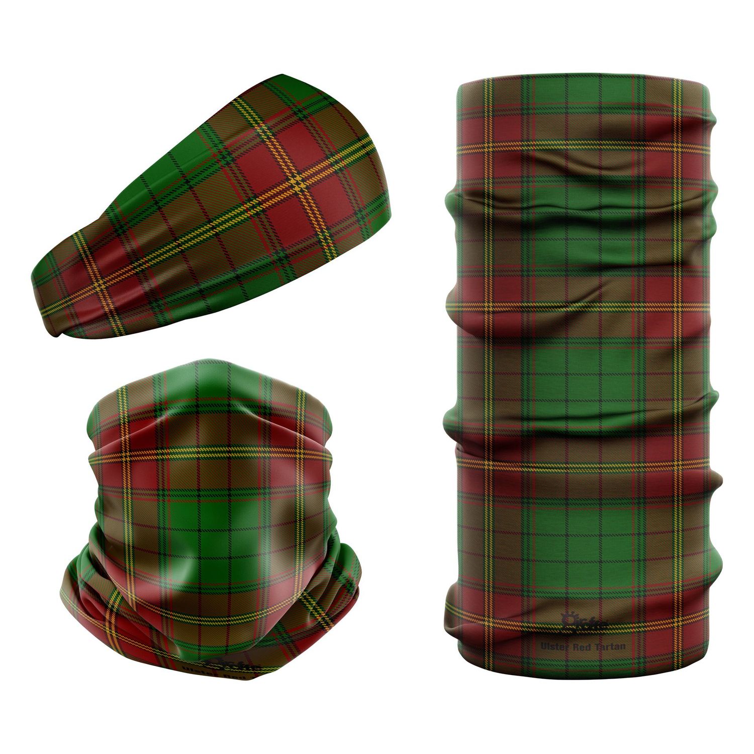 Ulster Red Tartan Snood