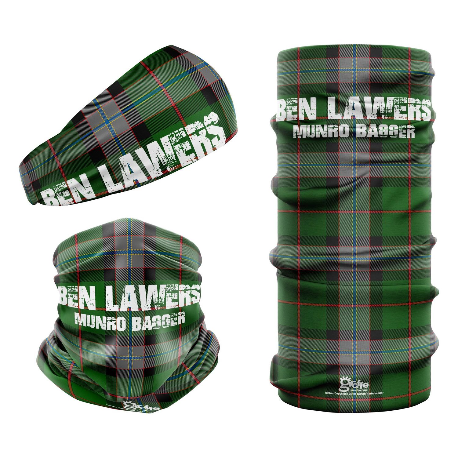 Ben Lawers Munro Bagger Tartan Snood