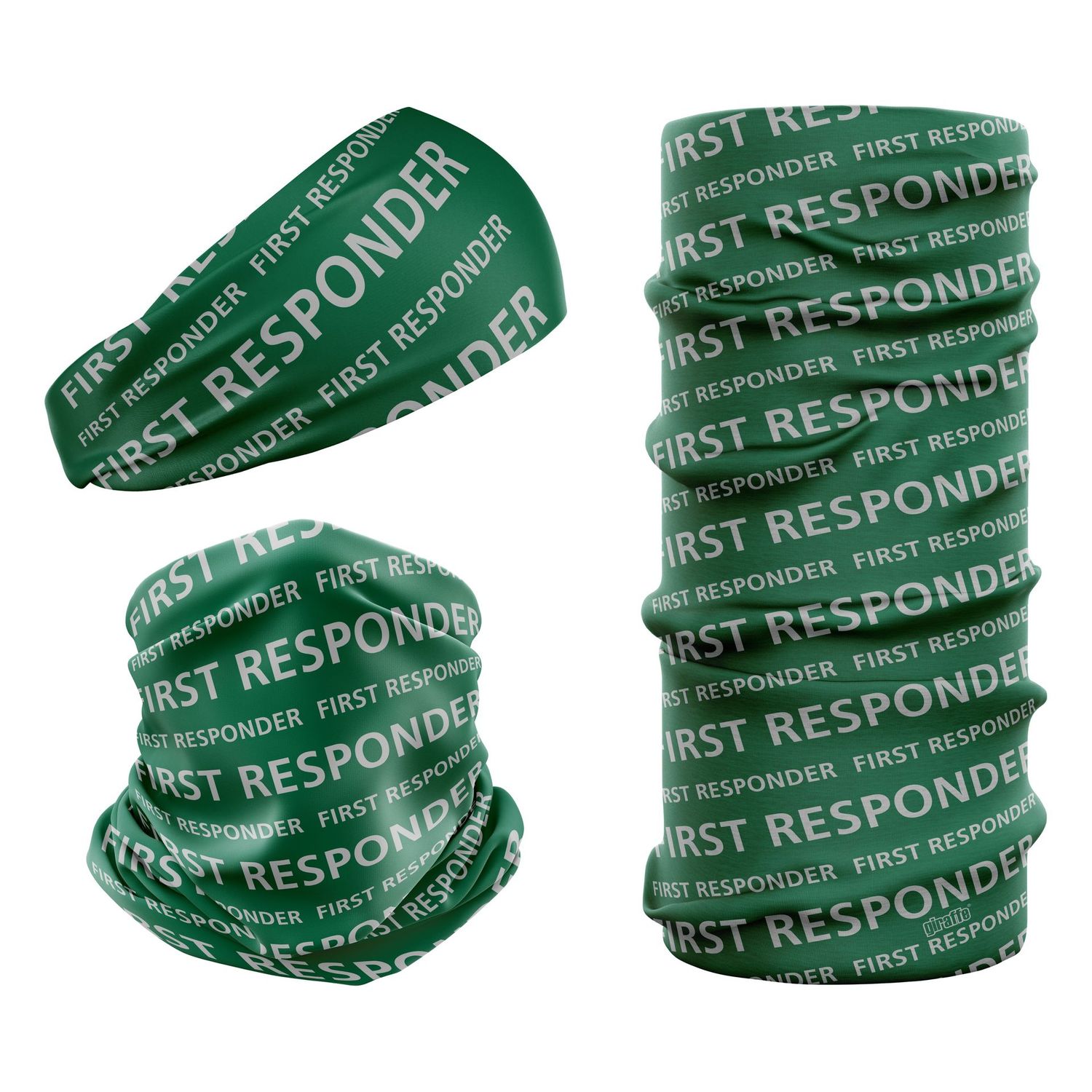 First Responder NHS Green & Grey FIRST-2 Snood