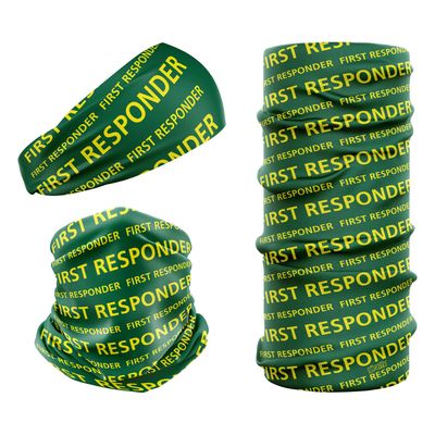 First Responder NHS Green & Yellow FIRST-1 Snood