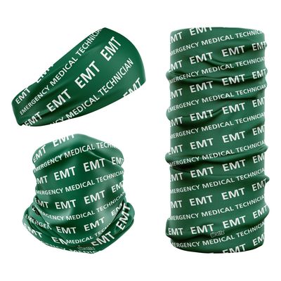 Emergency Medical Technician NHS Green & White EMT-2 Snood