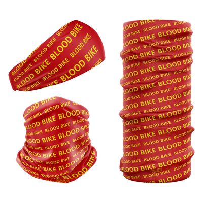 Blood Bike Red & Yellow BLOOD-2 Snood