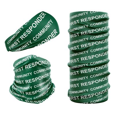Community First Responder CFR NHS Green & White CFR-2 Snood