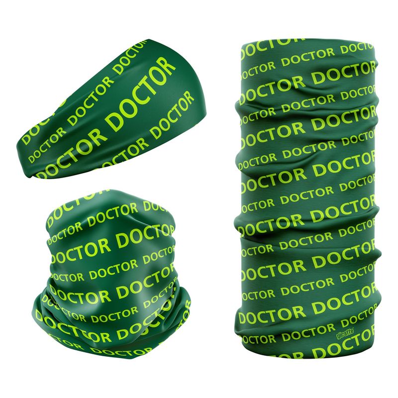 Doctor NHS Green & Light Green DO-2 Snood