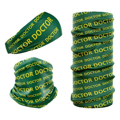 Doctor NHS Green & Yellow DO-1 Snood