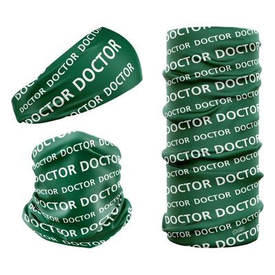 Doctor NHS Green & White DO-3 Snood