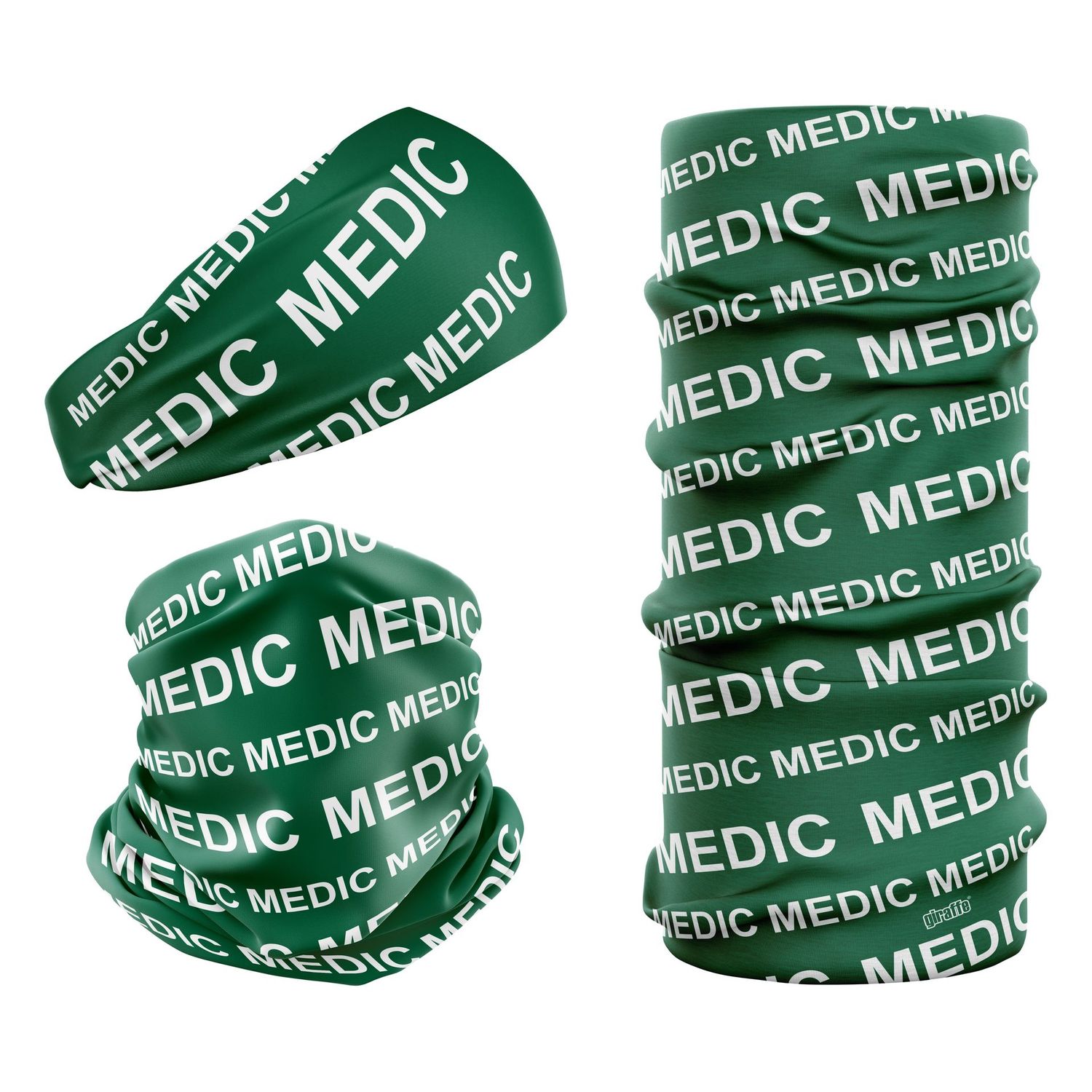 Medic NHS Green & White MED-2 Snood