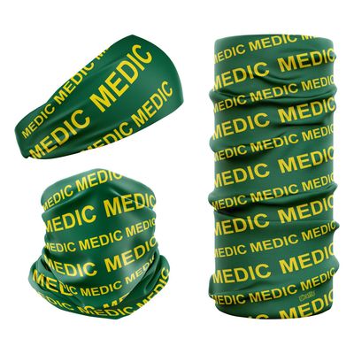 Medic NHS Green & Yellow MED-1 Snood